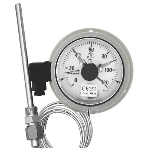 PASLANMAZ ELEKTRİK KONTAKLI TERMOMETRE