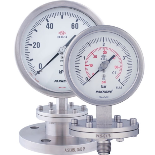 DİYAFRAMLI BASINÇ ÖLÇER